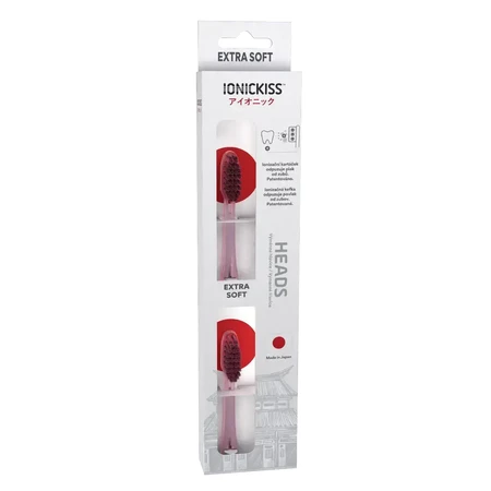 Змінна головка IONICKISS Original EXTRA SOFT екстра м'яка, ручна 1×2 шт, головка зубної щітки: ціни та характеристики