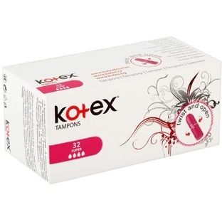 Kotex® ® Супер тампони 32 шт