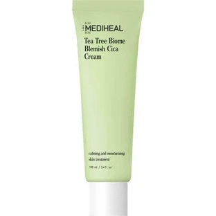 Крем для лица Чайное дерево Biome Blemish Cica Calming Blemish Cream, 100 мл, Mediheal