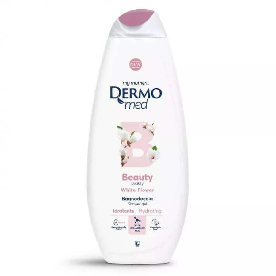 Гель для душу White Flower Beauty, 750 мл, Dermomed: ціни та характеристики