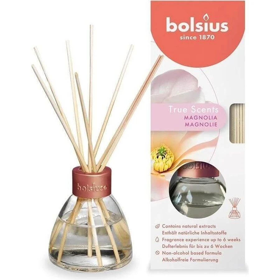 Ароматичний дифузор Bolsius Aromatic 2.0 Diffuser 45 мл Магнолія 1×45 мл, ароматичний дифузор: ціни та характеристики