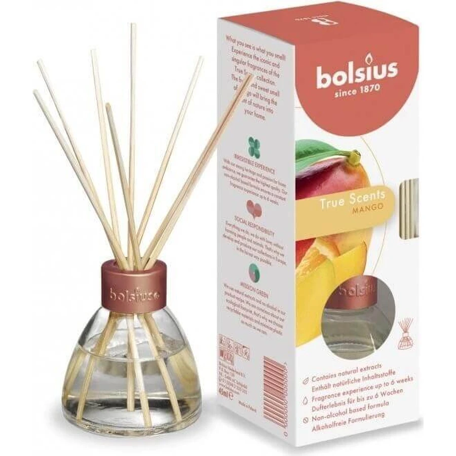 Ароматичний дифузор Bolsius Aromatic 2.0 Diffuser 45 мл Магнолія 1×45 мл, ароматичний дифузор: ціни та характеристики