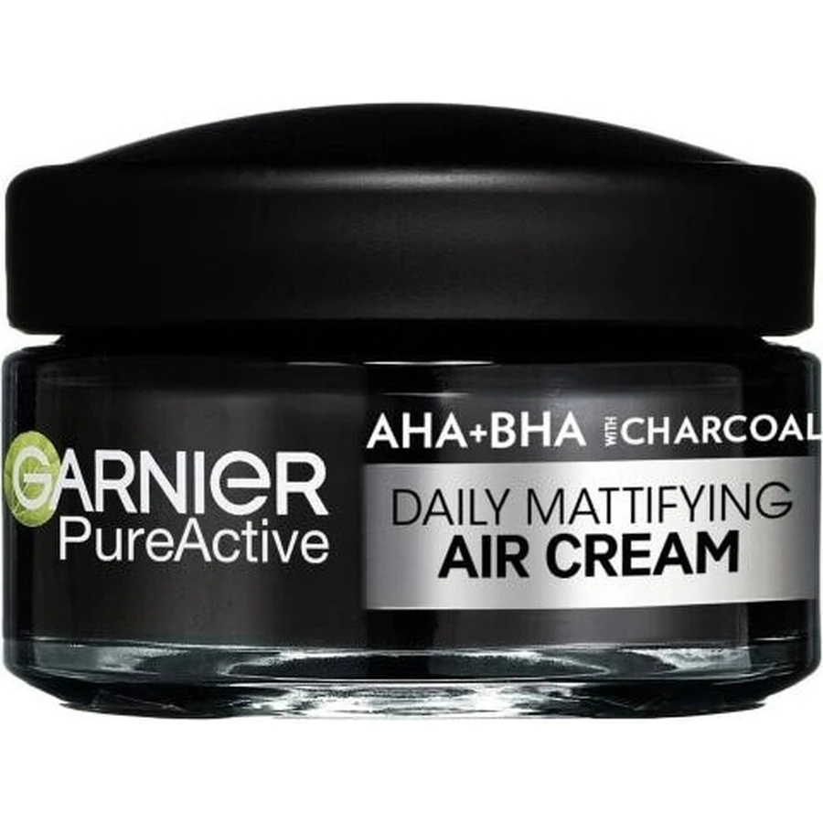 Garnier Pure Active AHA + BHA легкий денний крем 3в1 з активованим вугіллям 1×50 мл, денний крем: ціни та характеристики