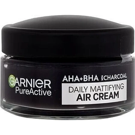 Garnier Pure Active AHA + BHA легкий денний крем 3в1 з активованим вугіллям 1×50 мл, денний крем: ціни та характеристики
