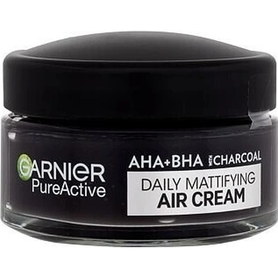 Garnier Pure Active AHA + BHA легкий денний крем 3в1 з активованим вугіллям 1×50 мл, денний крем: ціни та характеристики