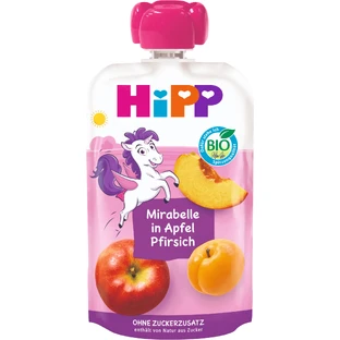 HiPP BIO Hippies Яблоко-груша-мирабелла 100 г