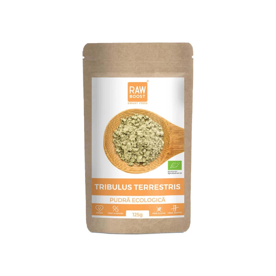 Органічний порошок Tribulus Terrestris, 125 г, Rawboost Smart Food: ціни та характеристики