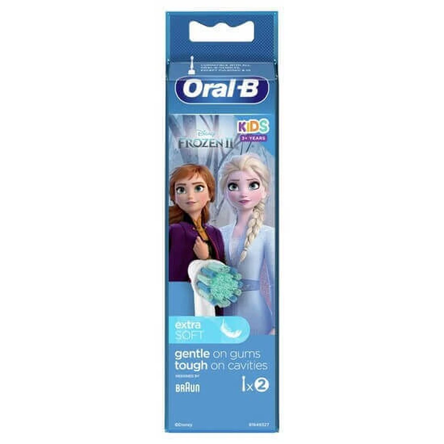 Заправка для детской электрической зубной щетки Frozen, 2 шт, Oral-B: цены и характеристики