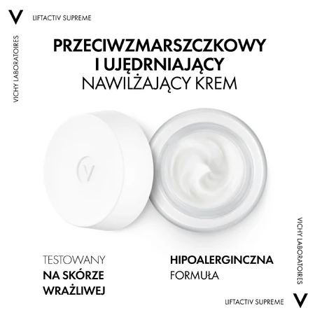 Крем проти зморшок Vichy Liftactiv Supreme для нормальної та комбінованої шкіри 50 мл: ціни та характеристики