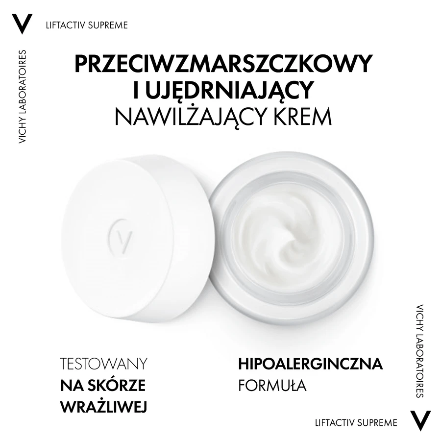 Крем проти зморшок Vichy Liftactiv Supreme для нормальної та комбінованої шкіри 50 мл: ціни та характеристики