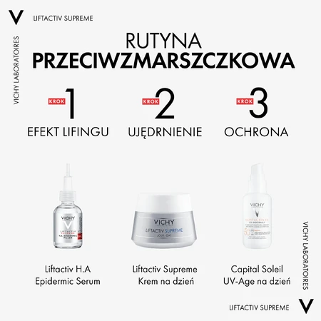 Крем проти зморшок Vichy Liftactiv Supreme для нормальної та комбінованої шкіри 50 мл: ціни та характеристики