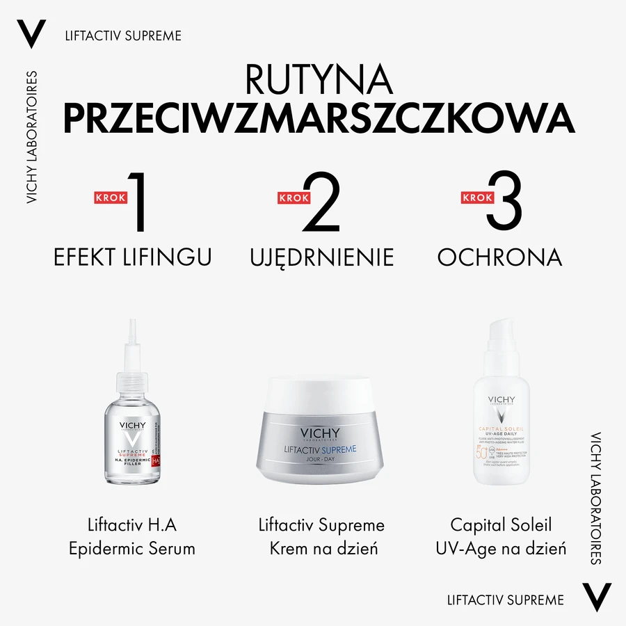 Крем проти зморшок Vichy Liftactiv Supreme для нормальної та комбінованої шкіри 50 мл: ціни та характеристики
