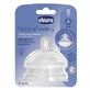 Силиконовая соска Natural Feeling Rapid Flow, 2шт, 6 месяцев+, Chicco