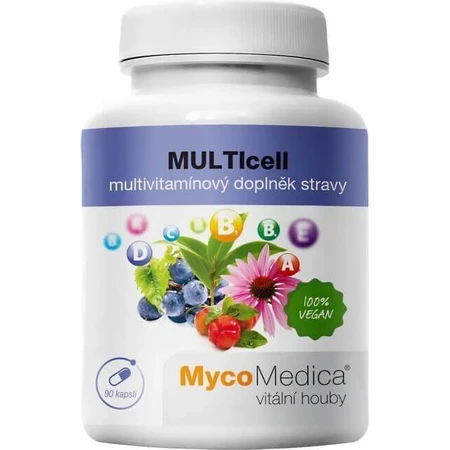 Mycomedica Multicell Vegan 524mg 60cps 1×60 cps: цены и характеристики