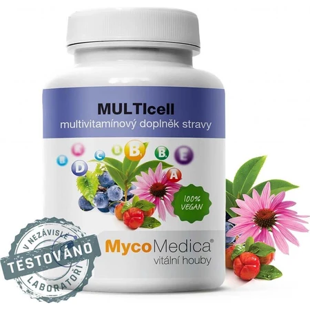 Mycomedica Multicell Vegan 524mg 60cps 1×60 cps: цены и характеристики