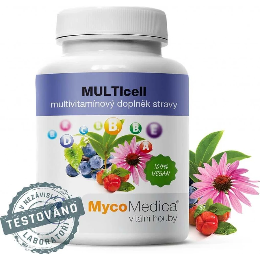 Mycomedica Multicell Vegan 524mg 60cps 1×60 cps: цены и характеристики