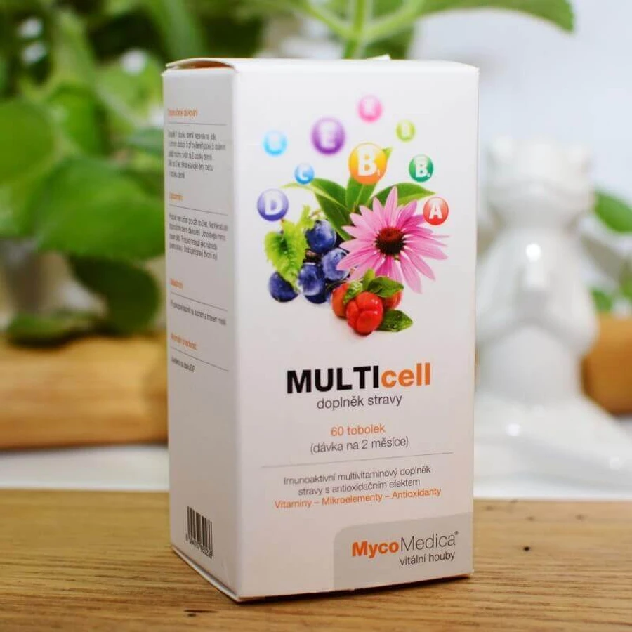 Mycomedica Multicell Vegan 524mg 60cps 1×60 cps: цены и характеристики