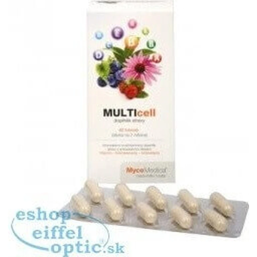 Mycomedica Multicell Vegan 524mg 60cps 1×60 cps: цены и характеристики