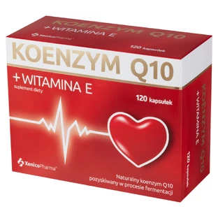 Коензим Q10 + вітамін Е, 120 капсул