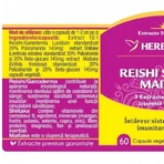 Herbagetica Reishi Shiitake Shiitake Maitake x 60cps: ціни та характеристики