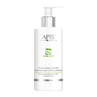 Apis Acne-Stop Очищающее антибактериальное молочко с зеленым чаем, 300 мл