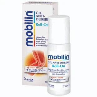 Mobilin Anti-Pain Gel Roll-On, 50 мл, Viva Pharma
