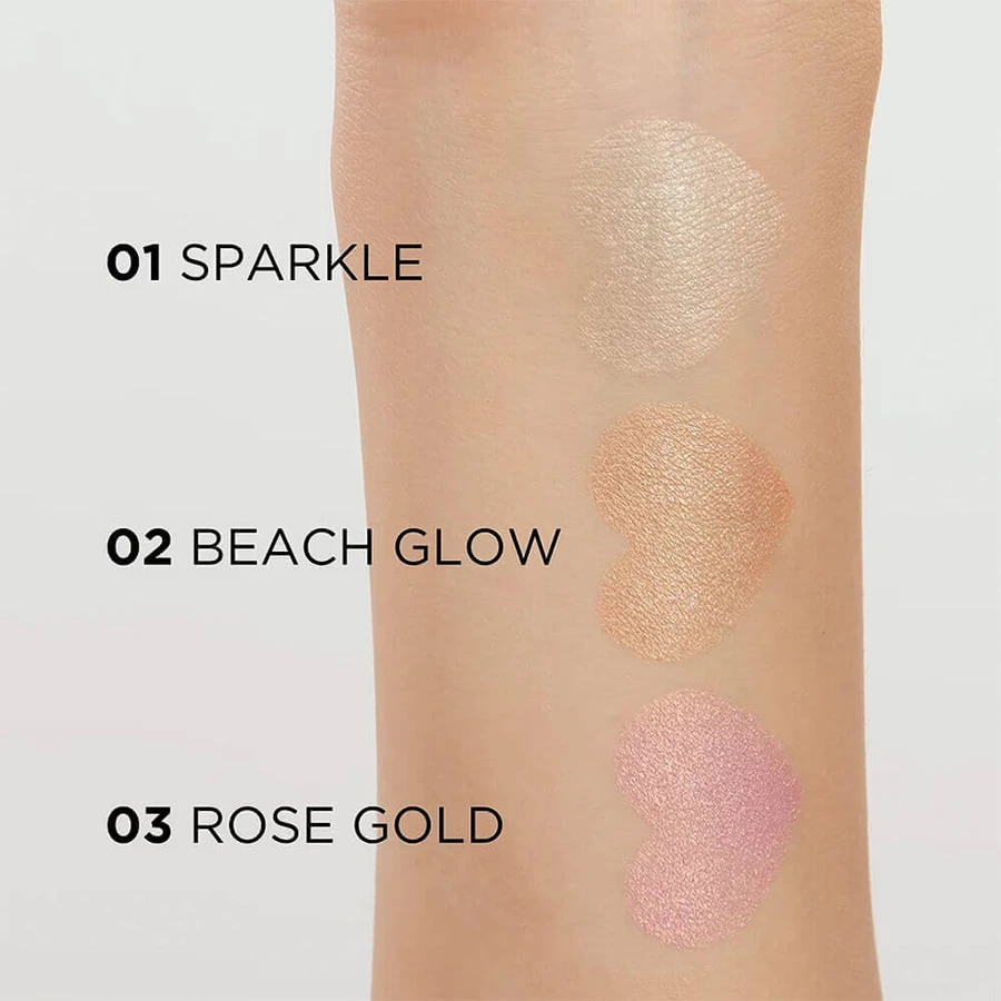 Eveline Cosmetics Feel the Glow, хайлайтер, № 02, Beach Glow, 4,2 г: цены и характеристики