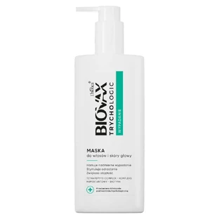 Biovax Trychologic Маска от выпадения волос для волос и кожи головы, 200 мл