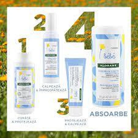 Klorane Детская защитная пудра, 100 г, Klorane Bebe: цены и характеристики
