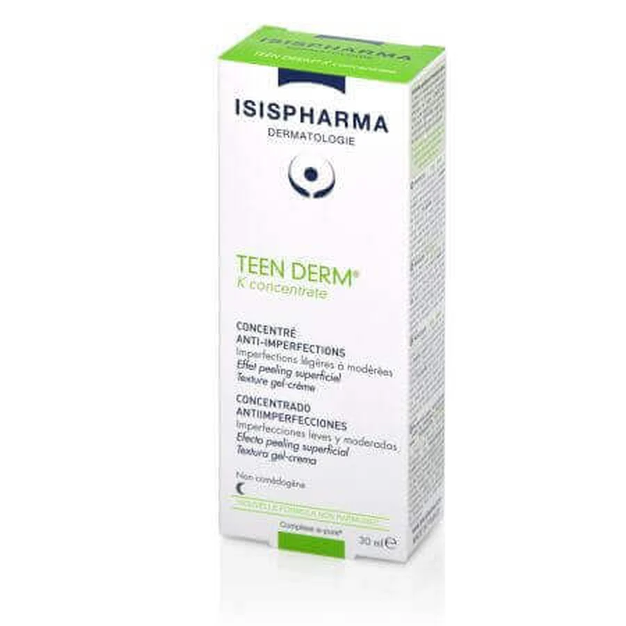Сыворотка против несовершенств K Concentrate Teen Derm, 30 мл, Isis Pharma: цены и характеристики