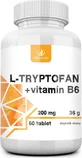 Allnature L-триптофан + вітамін B6 200 мг 60 табл. 1×60 табл.