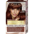 L'Oréal Paris Excellence Nudes Copper 4UR Універсальна темно-червона 1×1 шт, стійка фарба для волосся: ціни та характеристики