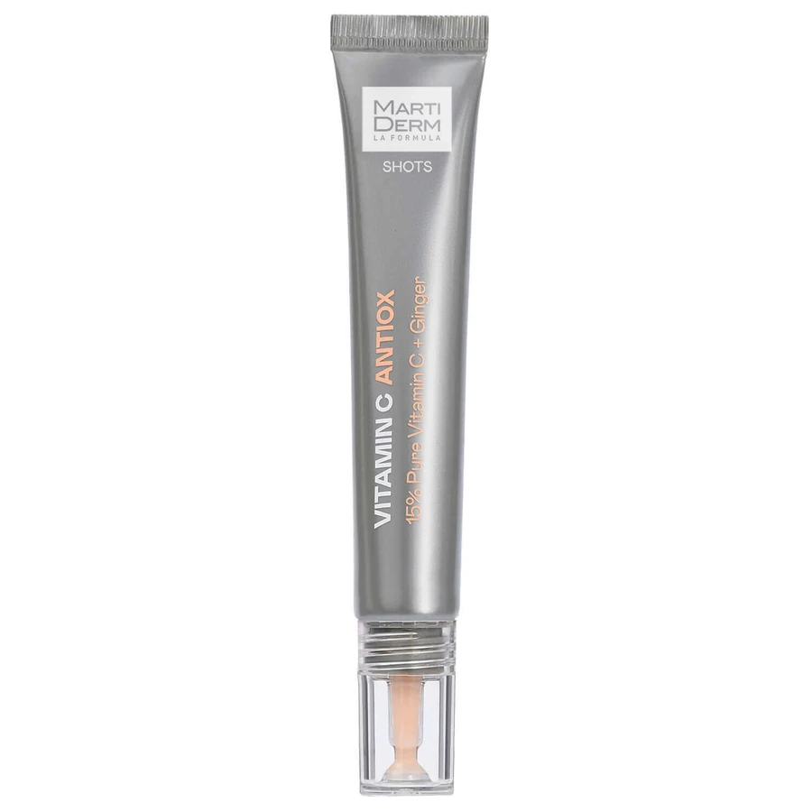 MartiDerm Shots Vitamin C Antiox, концентрована антиоксидантна сироватка для обличчя, 20 мл: ціни та характеристики