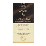 Краска для волос Apivita My Color Elixir, оттенок 5.03
