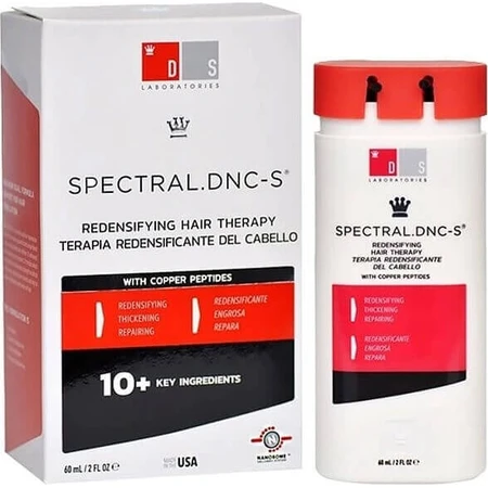 DS Laboratories Двокомпонентна сироватка проти випадіння волосся SPECTRAL DNC-S 60 мл, сироватка для волосся: ціни та характеристики