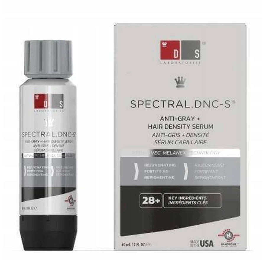 DS Laboratories Двокомпонентна сироватка проти випадіння волосся SPECTRAL DNC-S 60 мл, сироватка для волосся: ціни та характеристики