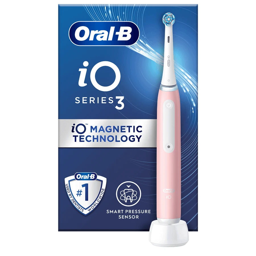 Електрична зубна щітка iO3 Pink, Oral-B: ціни та характеристики