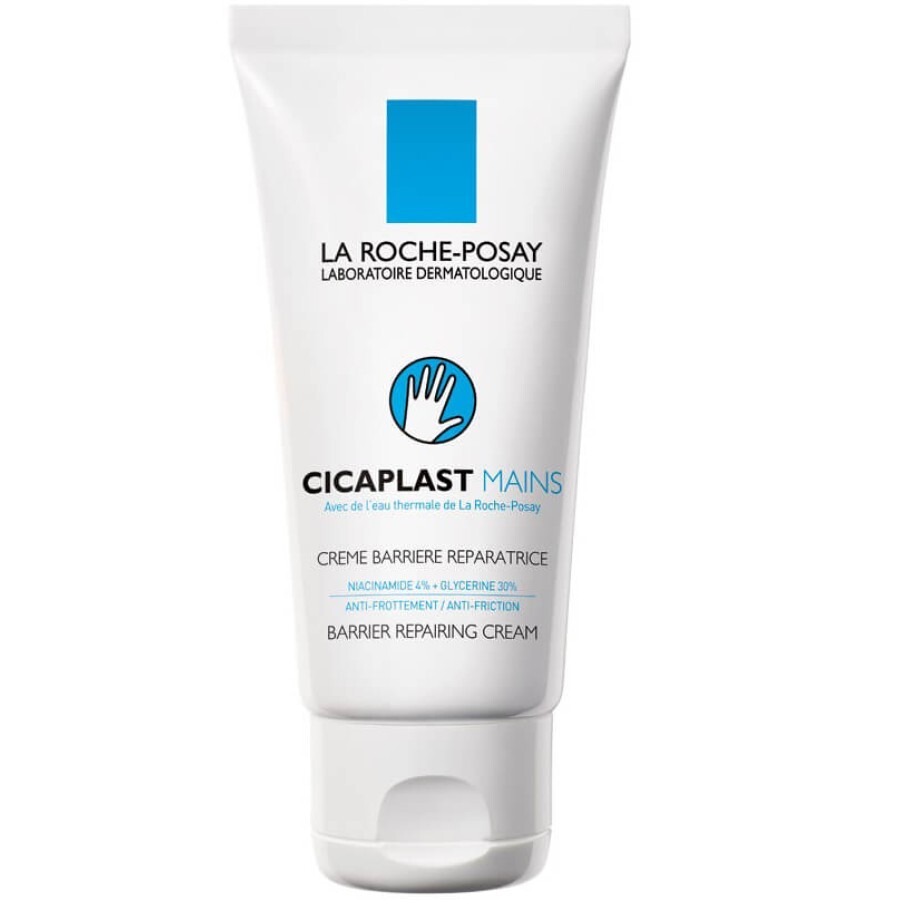 Крем для рук La Roche-Posay Cicaplast Mains відновлюючий для пошкодженої шкіри, 50 мл: ціни та характеристики