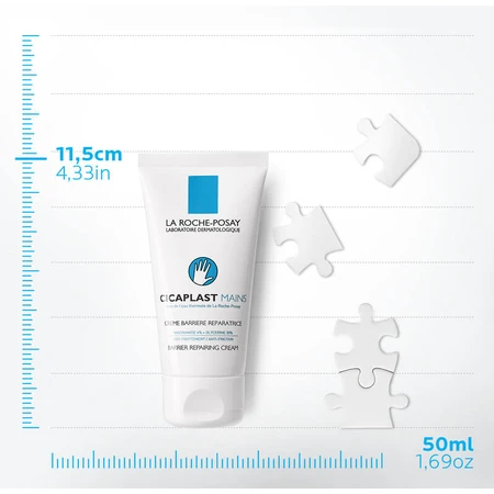 Крем для рук La Roche-Posay Cicaplast Mains відновлюючий для пошкодженої шкіри, 50 мл: ціни та характеристики