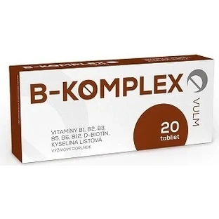 ВУЛМ В-КОМПЛЕКС 1×20 табл, пищевая добавка