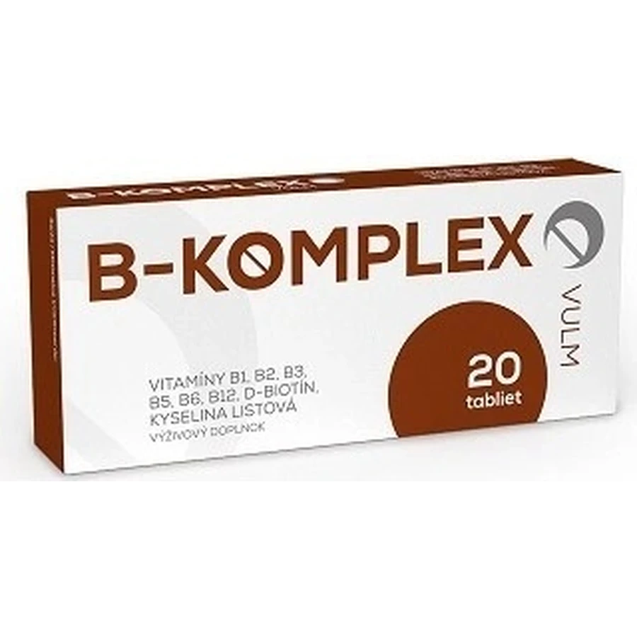 ВУЛМ В-КОМПЛЕКС 1×20 табл, пищевая добавка: цены и характеристики