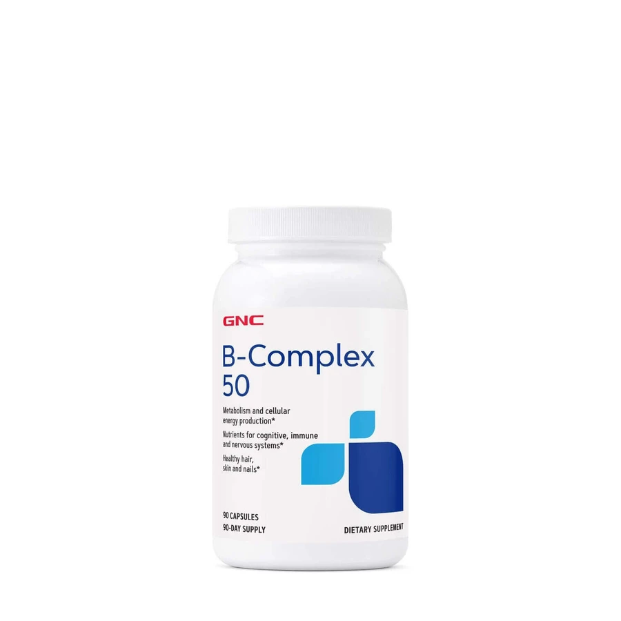 B Complex 50, Витаминный комплекс B, 90 капс, GNC: цены и характеристики