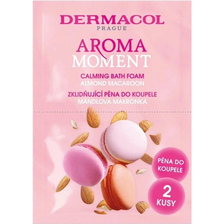 Піна для ванн Aroma Moment Мигдальний макарон 2×15 мл, піна для ванн: ціни та характеристики