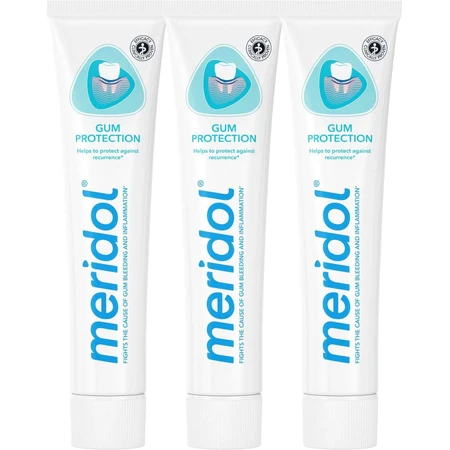 Meridol® Gum Protection Зубна паста для захисту ясен від сліз 3 x 75 мл: ціни та характеристики