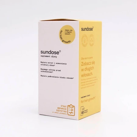 Sundose для роста волос, 60 капсул: цены и характеристики