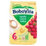 BoboVita Рисовая каша, малина, без молока, без глютена, после 6 месяцев, 180 г: цены и характеристики
