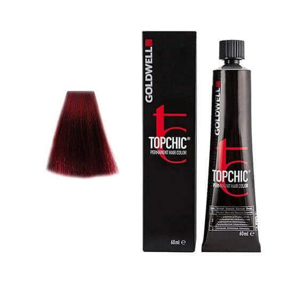 Перманентна фарба для волосся Goldwell Top Chic 6 RV 60 мл Goldwell Top Chic 6 RV 60 мл: ціни та характеристики