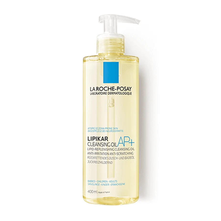 La Roche-Posay Lipikar AP+ Очищувальна олія для сухої шкіри зі схильністю до атопії, що поповнює запаси ліпідів, 400 мл: ціни та характеристики