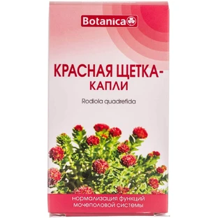 Красная щетка капли 50 мл