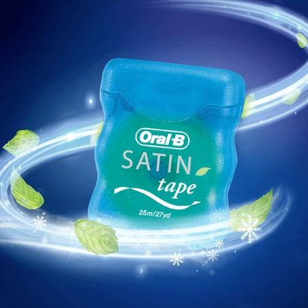 Зубна нитка Oral-B SATIN floss Зубна нитка м'ята 25 м: ціни та характеристики